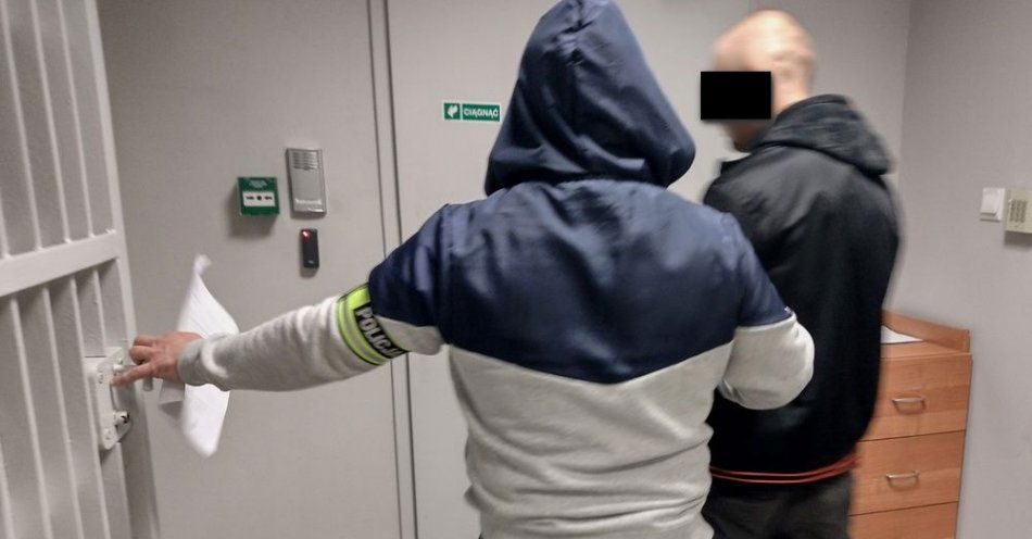 zdjęcie: Kryminalni zatrzymali poszukiwanego 35-latka / fot. KPP Brzeg