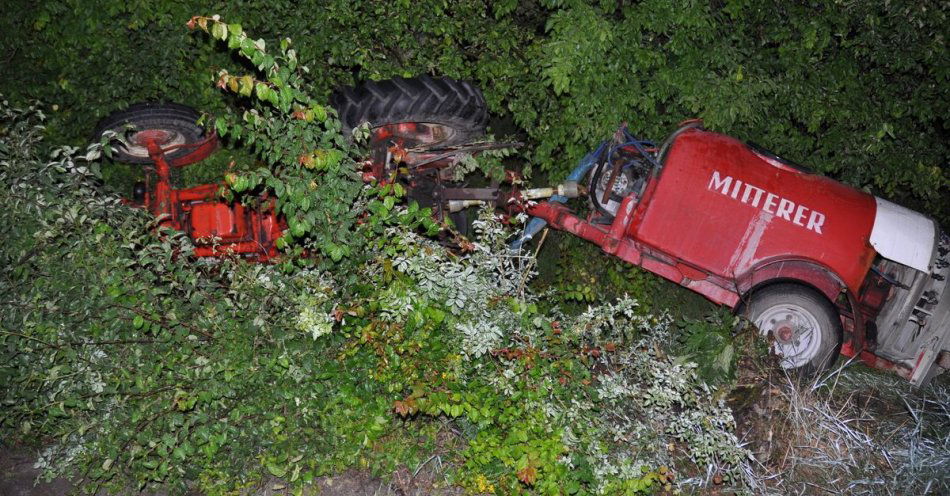 zdjęcie: Tragiczny wypadek podczas prac polowych / fot. KPP Opole Lubelskie