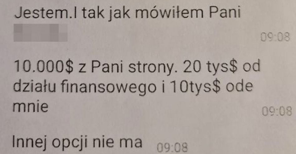 zdjęcie: Straciła ponad 350 tysięcy podczas inwestycji! / fot. KPP Biłgoraj