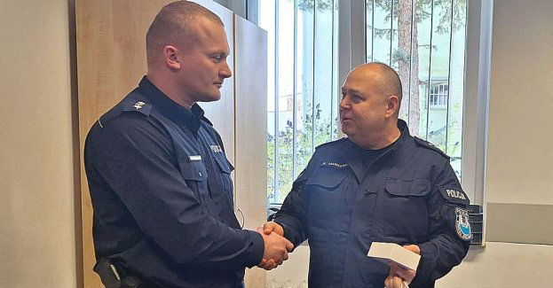 Wyrazy uznania dla policjantów ze Złejwsi Wielkiej