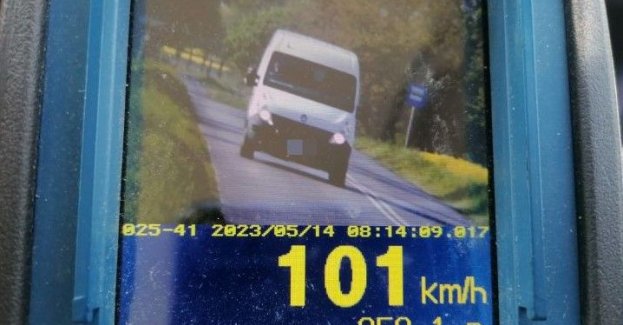 Jadąc busem, przekroczył prędkość w terenie zabudowanym powyżej 50km/h