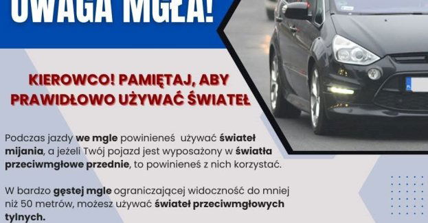 Jak prawidłowo korzystać ze świateł podczas mgły i złej pogody