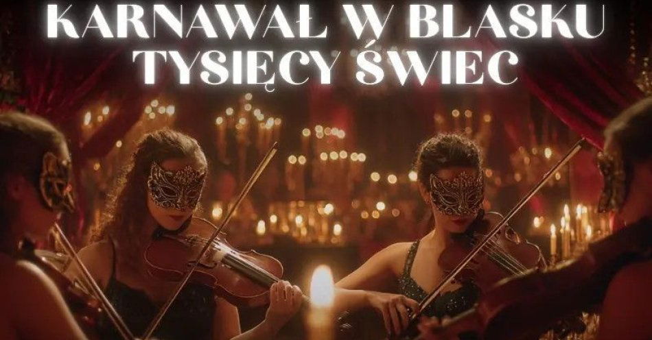 zdjęcie: Karnawał w blasku tysięcy świec: klasyka, tango i światowe przeboje / kupbilecik24.pl / Karnawał w blasku tysięcy świec: klasyka, tango i światowe przeboje