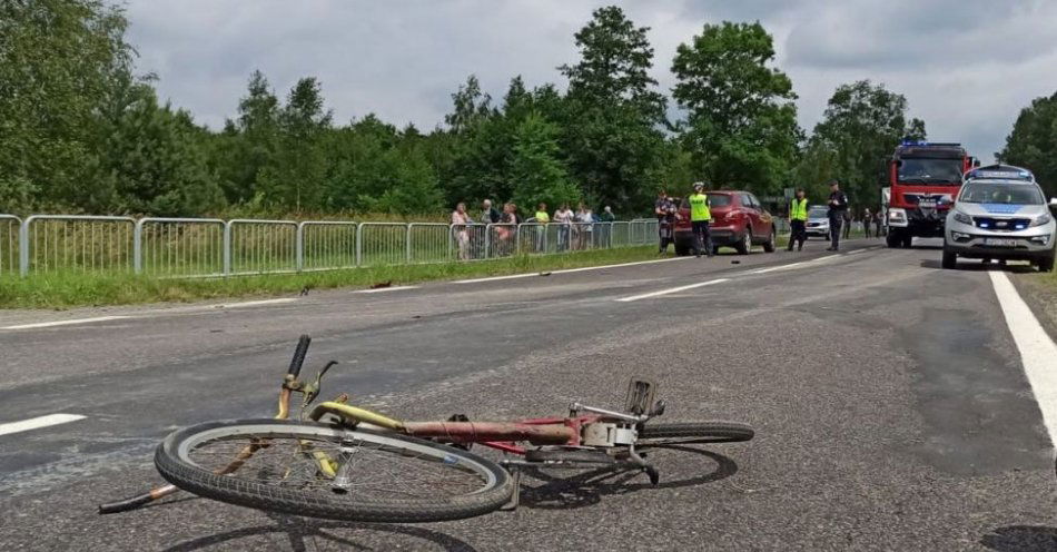 zdjęcie: Pijany rowerzysta sprawcą wypadku / fot. KPP Włodawa