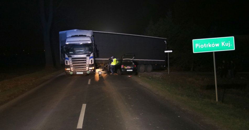 zdjęcie: Wypadek w Piotrkowie Kujawskim / fot. KPP w Radziejowie