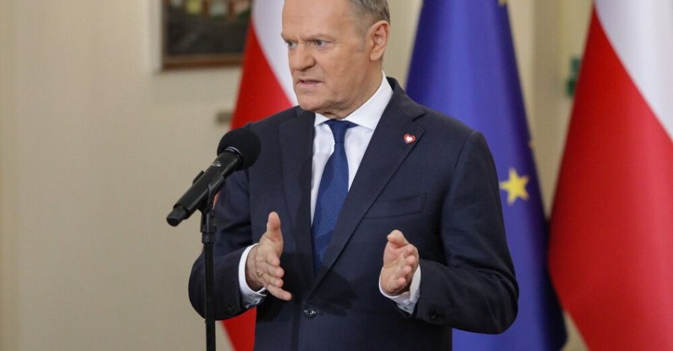 zdjęcie: Premier: relacje z prezydentem są trudne, nie z mojej winy / Warszawa, 15.01.2026. Premier Donald Tusk podczas konferencji prasowej w siedzibie Kancelarii Prezesa Rady Ministrów w Warszawie, 15 bm. (jm) PAP/Tomasz Gzell