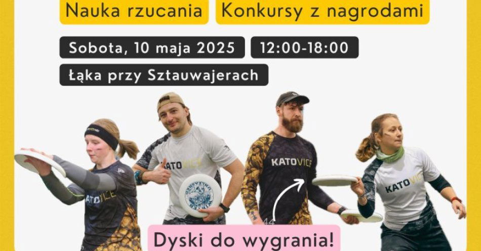 zdjęcie: Odkryj świat frisbee z Kato Vice / fot. nadesłane