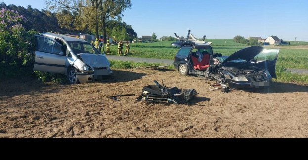 Wypadek w miejscowości Ojrzanowo