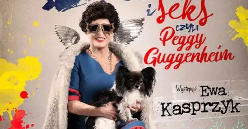 zdjęcie: Sztuka i seks, czyli Peggy Guggenheim - monodram Ewy Kasprzyk / kupbilecik24.pl / Sztuka i seks, czyli Peggy Guggenheim - monodram Ewy Kasprzyk