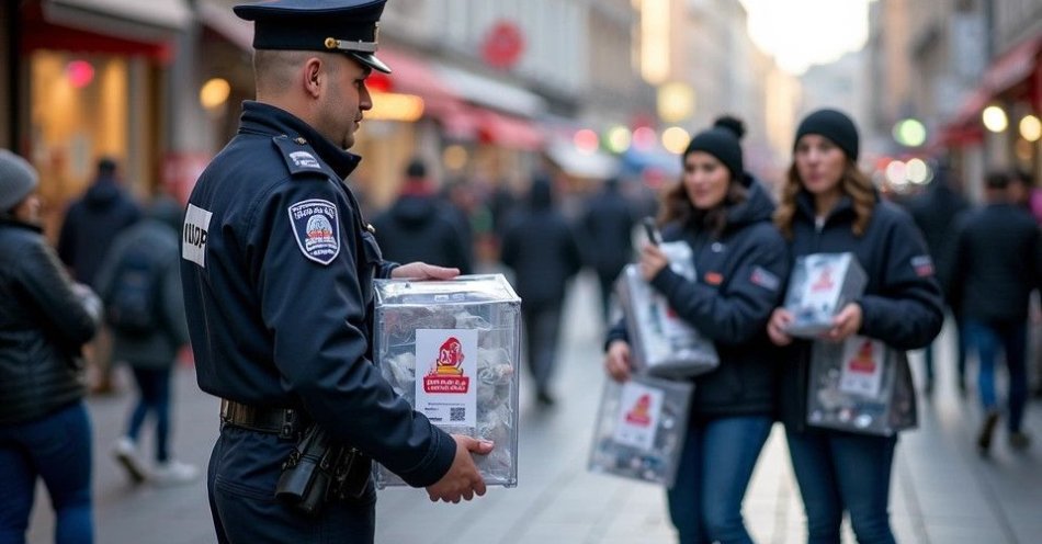 zdjęcie: Policja zapewnia bezpieczeństwo podczas 34. Finału WOŚP w Leżajsku / TM/ przykładowa ilustracja