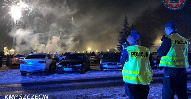 Spokojny sylwester w Szczecinie. Policja interweniowała 160 razy