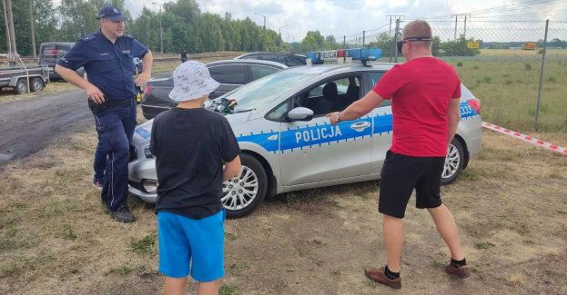Wyścig drezyn z wieruszowskimi policjantami