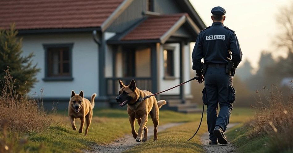 zdjęcie: Agresywne psy w Rdzawce odłowione po interwencji policji / TM/ przykładowa ilustracja