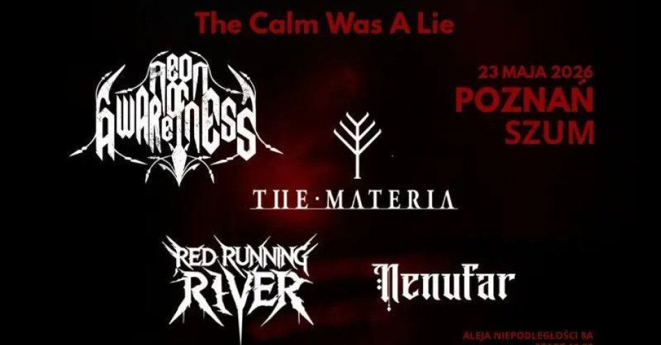 zdjęcie: The Calm Was A Lie - Poznań / kupbilecik24.pl / The Calm Was A Lie – Poznań