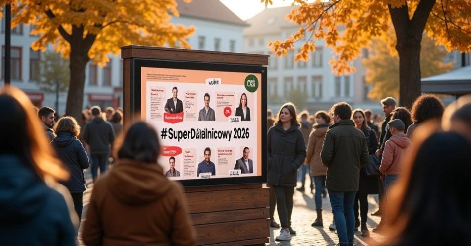 zdjęcie: Trwa plebiscyt SuperDzielnicowy 2026 zgłoś swojego kandydata / TM/ przykładowa ilustracja