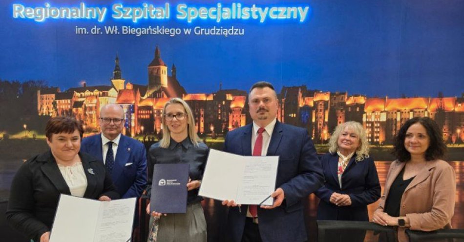 zdjęcie: Porozumienia między Regionalnym Szpitalem Specjalistycznym a grudziądzkimi liceami / fot. UM Grudziądz