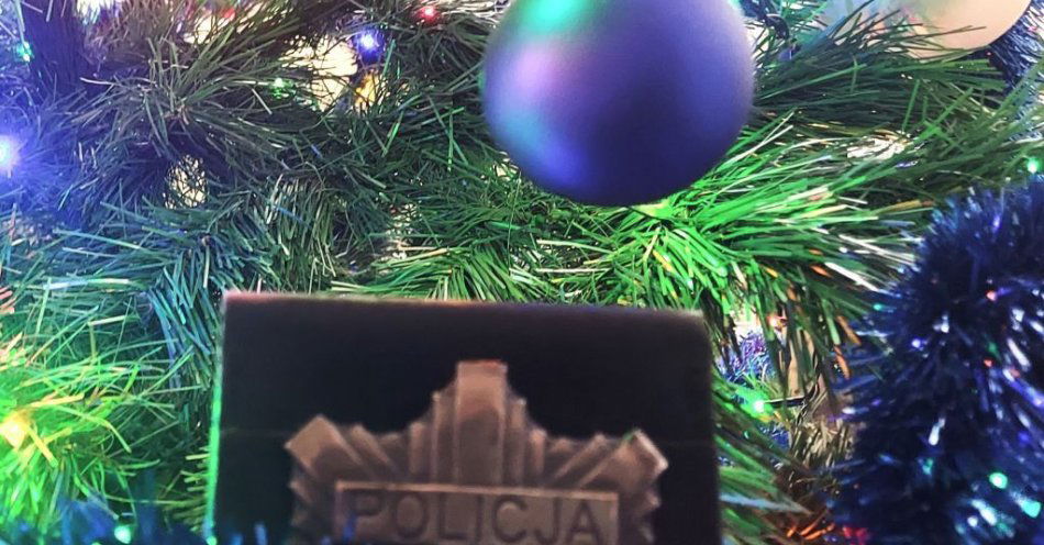 zdjęcie: Policja apeluje o ostrożność podczas świątecznych zakupów / fot. KPP w Łowiczu