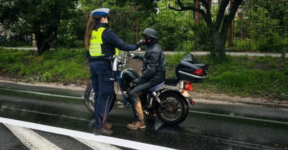 zdjęcie: Uważaj na motocyklistów / fot. KMP w Gdyni