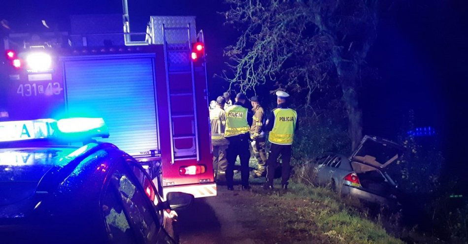 zdjęcie: Wypadek śmiertelny w gminie Zbójno / fot. KPP w Golubiu-Dobrzyniu