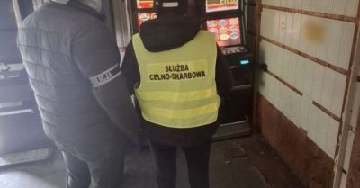 Policja i celnicy zlikwidowali nielegalny punkt hazardowy