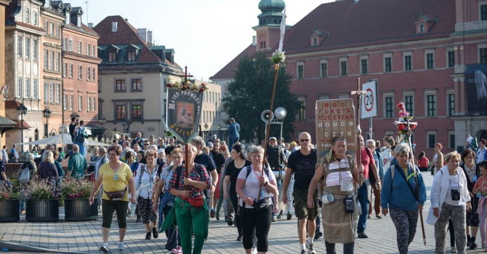 zdjęcie: Pierwsi pątnicy wyruszą z Warszawy na Jasną Górę 5 sierpnia / fot. PAP