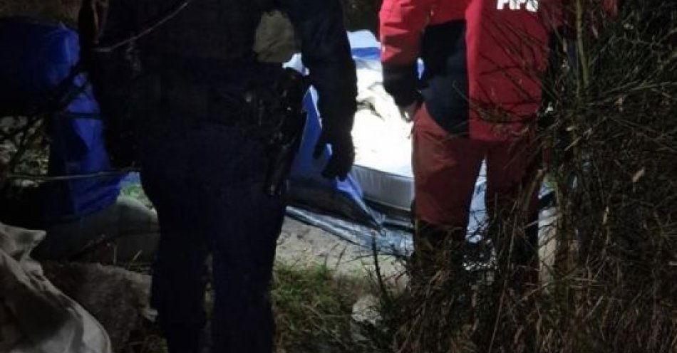 zdjęcie: Gdynia policja apeluje o czujność wobec bezdomnych / fot. KMP w Gdyni