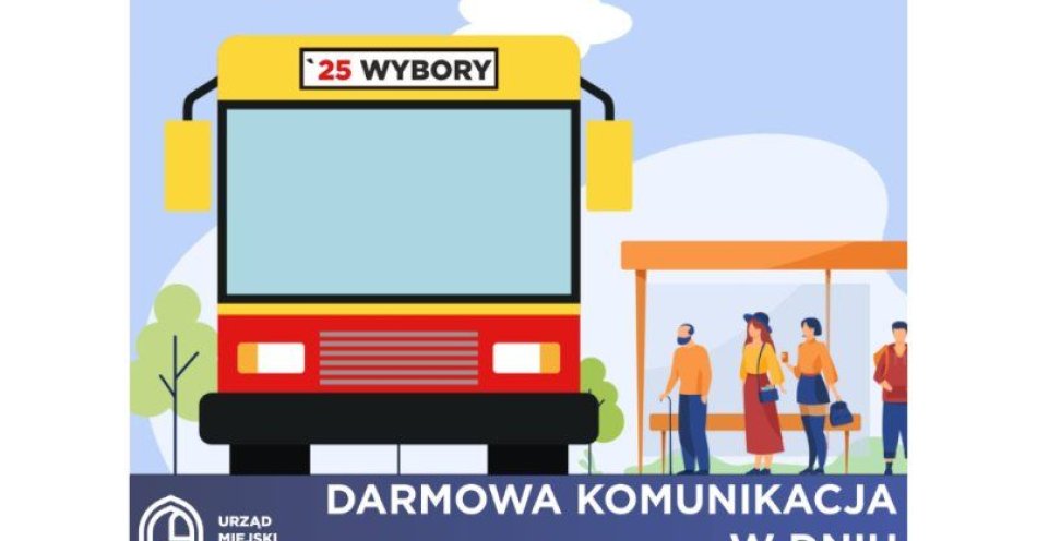 zdjęcie: Bezpłatna komunikacja miejska w dniu wyborów prezydenckich / fot. UM Grudziądz