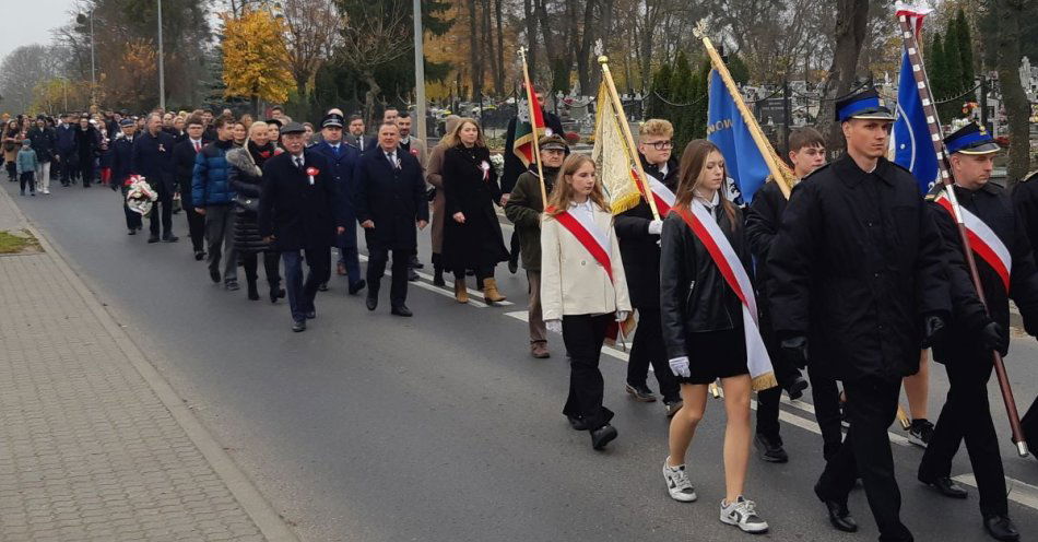 zdjęcie: Mogilno i Strzelno obchodzą 107 rocznicę niepodległości / fot. KPP Mogilno