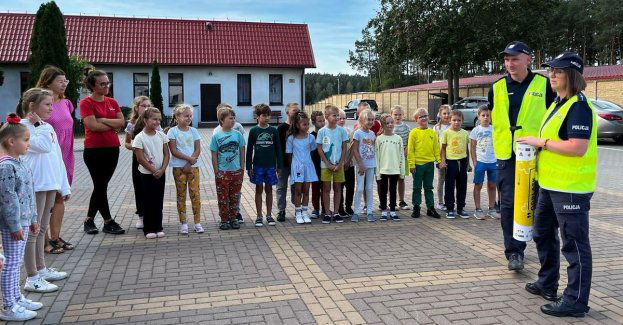 Bądźcie bezpieczni – wizyta policjantów w szkole