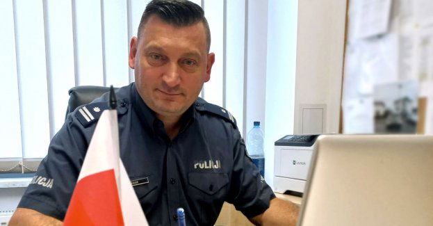 Będąc na wolnym wyeliminował z ruchu pijanego rowerzystę