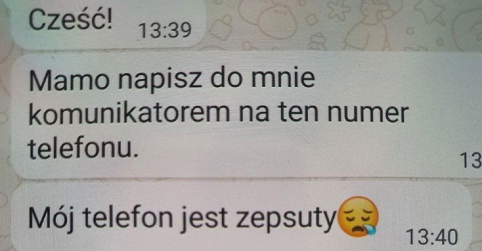 zdjęcie: Oszustwo „na zepsuty telefon” zakończyło się stratą blisko 6000 zł / fot. KPP Ryki