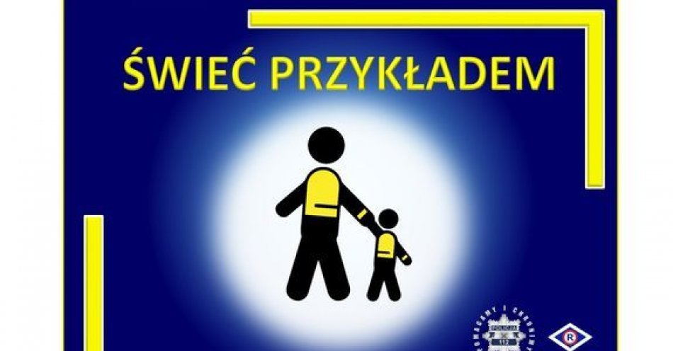 zdjęcie: Gdy dzień coraz krótszy, pamiętajmy o odblaskach / fot. KPP w Jaworze