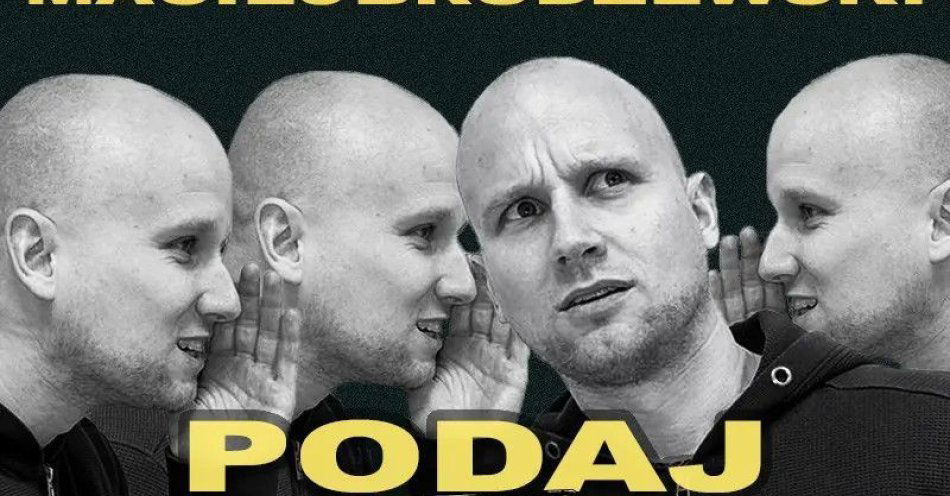 zdjęcie: Maciej Brudzewski w nowym programie Podaj dalej / kupbilecik24.pl / Maciej Brudzewski w nowym programie \