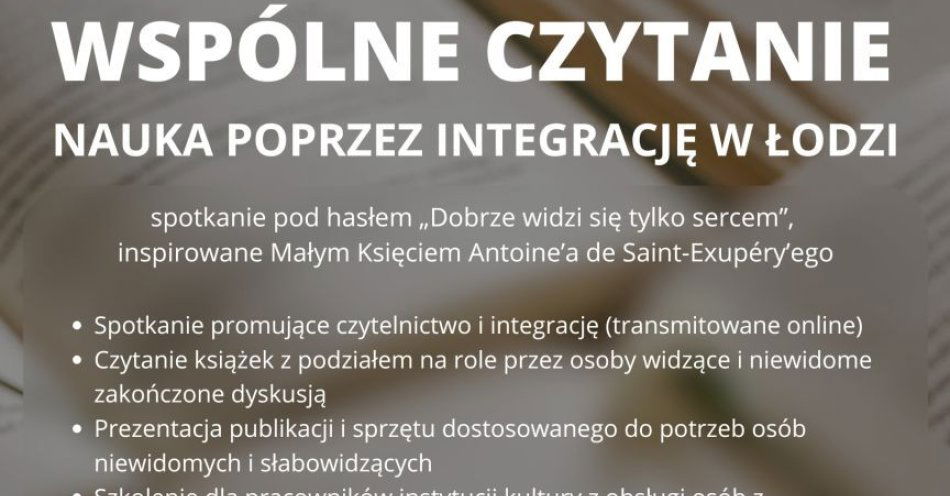 zdjęcie: Spotkanie integracyjno-literackie Dobrze widzi się tylko sercem / fot. nadesłane