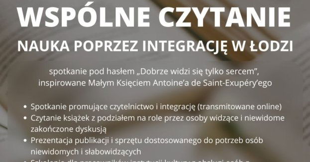 Spotkanie integracyjno-literackie Dobrze widzi się tylko sercem
