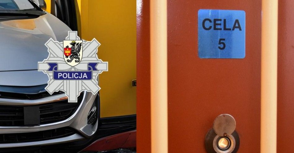 zdjęcie: Pijana 45-latka wjechała w dystrybutor paliwa. / fot. KPP w Starogardzie Gdańskim
