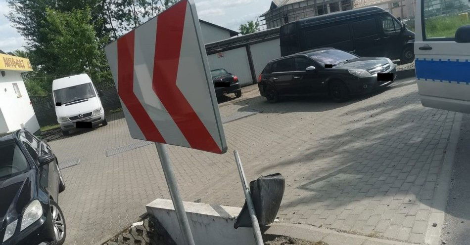 zdjęcie: Prawka brak, promile są, rozsądek zaginął... / fot. KPP Tomaszów Lubelski