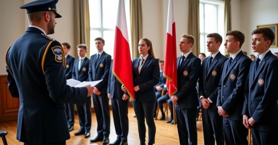 zdjęcie: Nowi kadeci w Zespole Szkół w Radoryżu Smolanym / TM/ przykładowa ilustracja