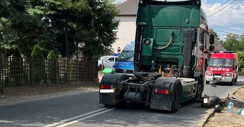 zdjęcie: Groźny wypadek w miejscowości Osie / fot. KPP w Świeciu