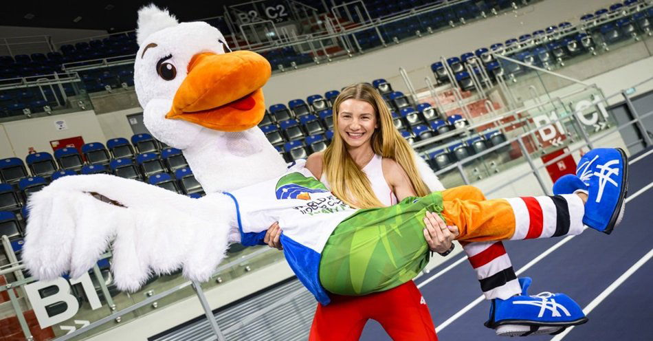zdjęcie: Symbol Kujaw i Pomorza maskotką lekkoatletycznych halowych mistrzostw świata. Wybierz imię dla gąski! / fot. nadesłane