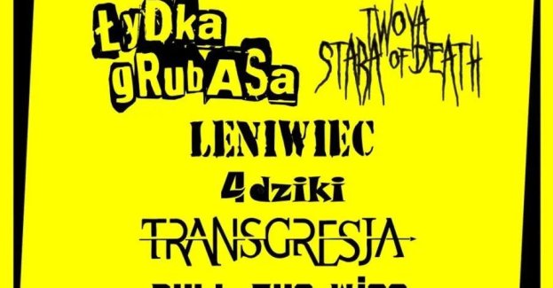 Łydka Grubasa, Pull The Wire, Twoja Stara Of Death, Transgresja, 4 dziki, Leniwiec