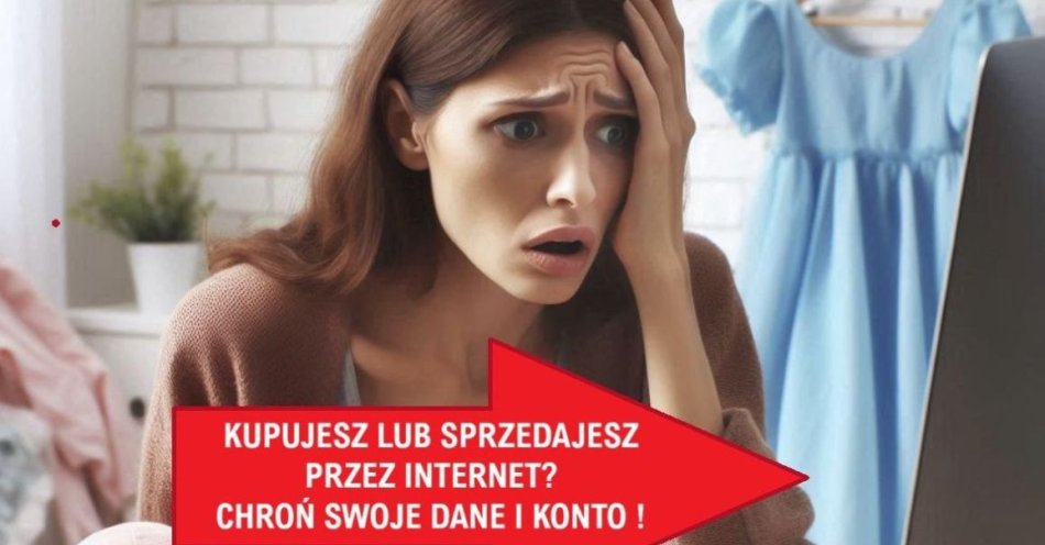 zdjęcie: Kupujesz lub sprzedajesz przez Internet? Chroń swoje dane i konto! / fot. KPP Puławy