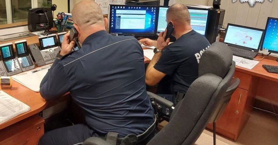 zdjęcie: 21 letni mieszkaniec odnaleziony w niespelna trzy godziny / fot. KPP Olesno