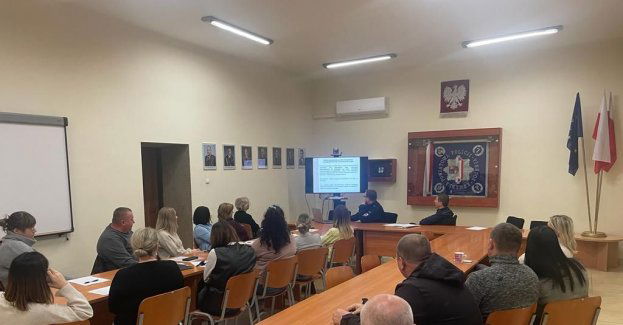 Egida-23 w Komendzie Powiatowej Policji w Bochni