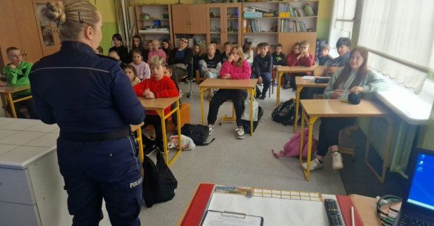 Nieletni wobec prawa – zajęcia w Szkole Podstawowej w Nętnie