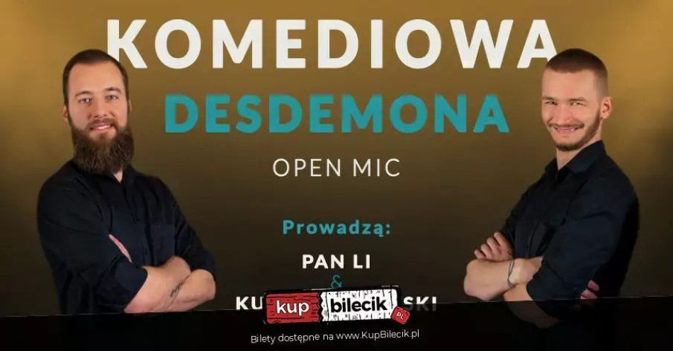 zdjęcie: Komediowa Desdemona: sezon 4 odcinek 4 / kupbilecik24.pl / Komediowa Desdemona: sezon 4 odcinek 4