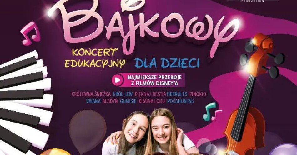zdjęcie: Koncert edukacyjny dla dzieci / kupbilecik24.pl / Koncert edukacyjny dla dzieci