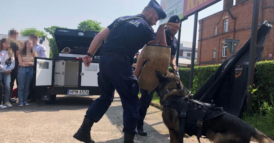 zdjęcie: Promocja Policji podczas ,,Dni otwartych” w Zespole Szkół Agroprzedsiębiorczości / fot. KPP Zambrów