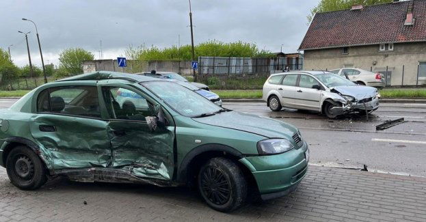 Niebezpieczne zdarzenie na Alei wojska polskiego w Malborku