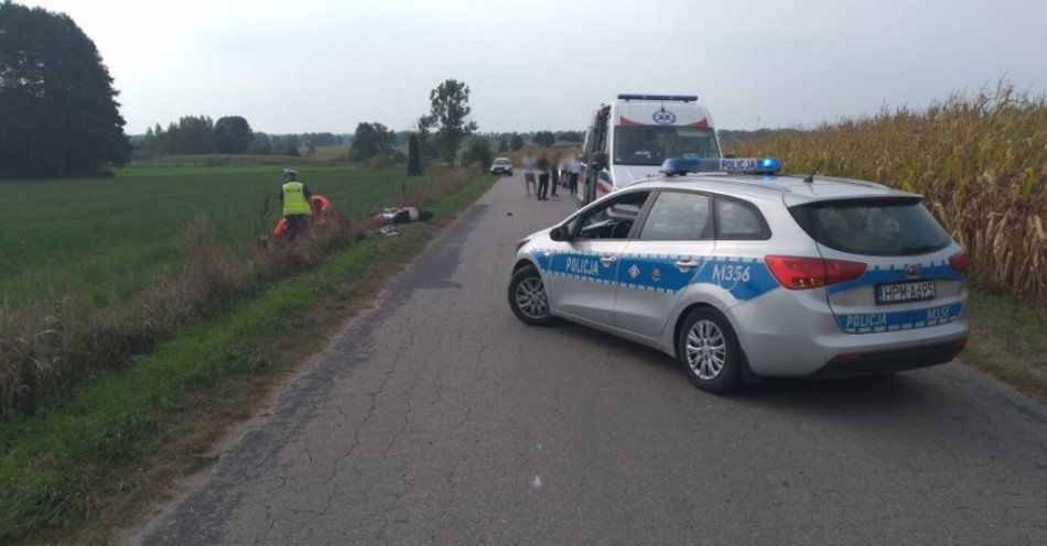 zdjęcie: Zderzył się z toyotą będąc na zakazie / fot. KPP Bielsk Podlaski